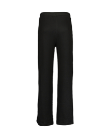 JOGGINGBROEK WIDE LEG, ZWART
