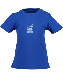 SHIRT BLAUW, BOAT