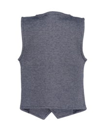 GILET BLAUW, FESTIVE