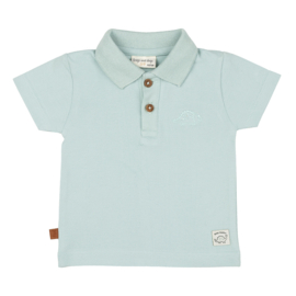 POLO MINT GROEN MET DINO LOGO, NICE TEAM