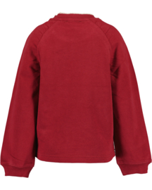 SWEATER BORDEAUX, TEDDY