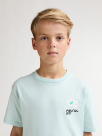 T-SHIRT CLASSIC PRINT, COOL MINT
