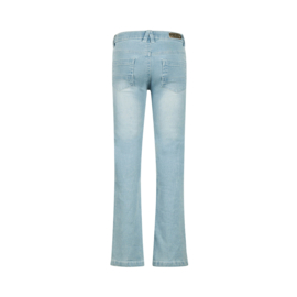 SPIJKERBROEK FLARED, JEANS BLAUW
