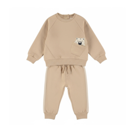 2-DELIGE SET LOOSE FIT ZAND