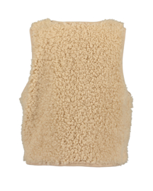TEDDY VEST CAMEL, ESSENTIELS