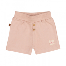 KORT BROEKJE ROZE RIB, LOVE GARDEN