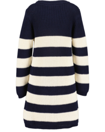 GESTREEPTE JURK KNITWEAR , TEDDY