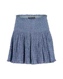 ROK CREPE BLAUW, JUST A GIRL