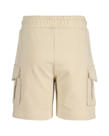 KORTE CARGO JOGGINGBROEK BEIGE, ESSENTIELS