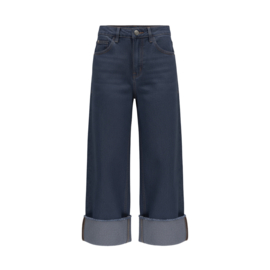 SPIJKERBROEK WIDELEG, JEANS BLAUW