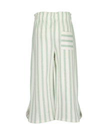 GESTREEPTE WIDE LEG BROEK, CHERRY SUMMER