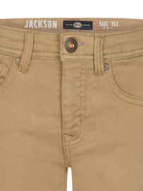KORTE SPIJKERBROEK, JEANS LIGHT TAN
