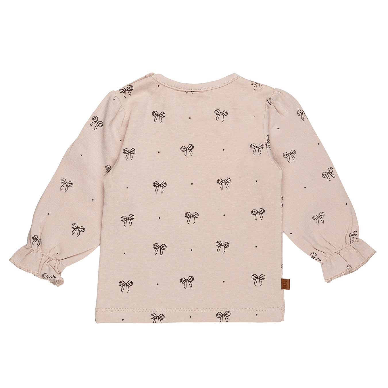 LONGSLEEVE MET STRIKJES  ROZE, BALLERINA
