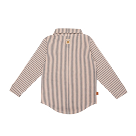 GESTREEPTE BLOUSE, BORN TO BUILD