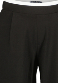 BROEK WIDE LEG, ZWART