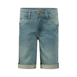 KORTE SPIJKERBROEK LOOSE FIT, JEANS BLAUW