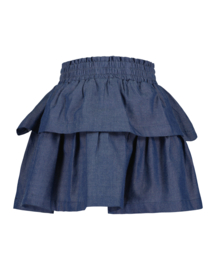 SPIJKERROKJE JEANS BLAUW, ESSENTIEL