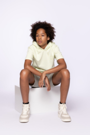 SHIRT MET CAPUCHON, LIME