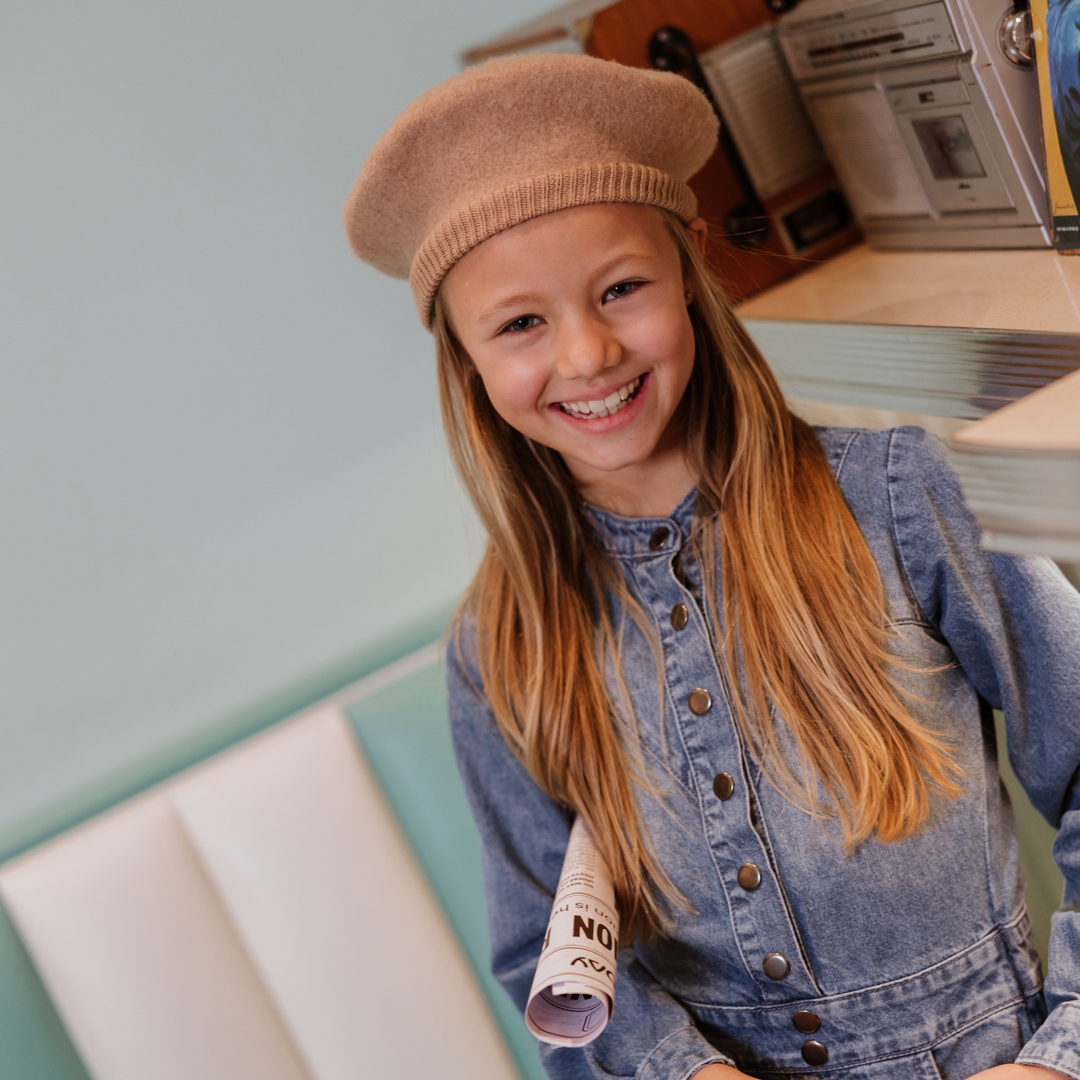 SPIJKERJURK, JEANS BLAUW