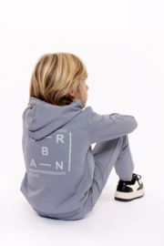 JOGGINGBROEK, GRIJS BLAUW