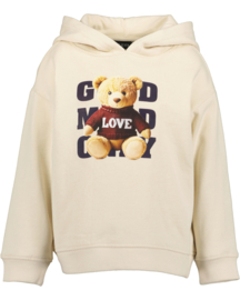 HOODIE OFF-WHITE , TEDDY