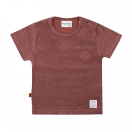 SHIRT TERRY DONKER OUD ROZE, SUMMER FLOWERS