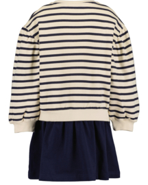 GESTREEPTE SWEATDRESS , TEDDY