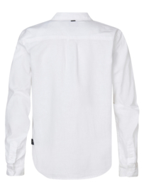 BLOUSE, HELDER WIT