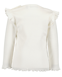 RIB LONGSLEEVE ESSENTIELS, OFF-WHITE