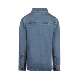 SPIJKERBLOUSE OUTDOOR, JEANS BLAUW