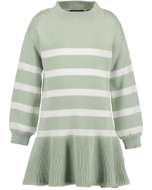 GESTREEPTE JURK KNITWEAR, SOFT FLOWER