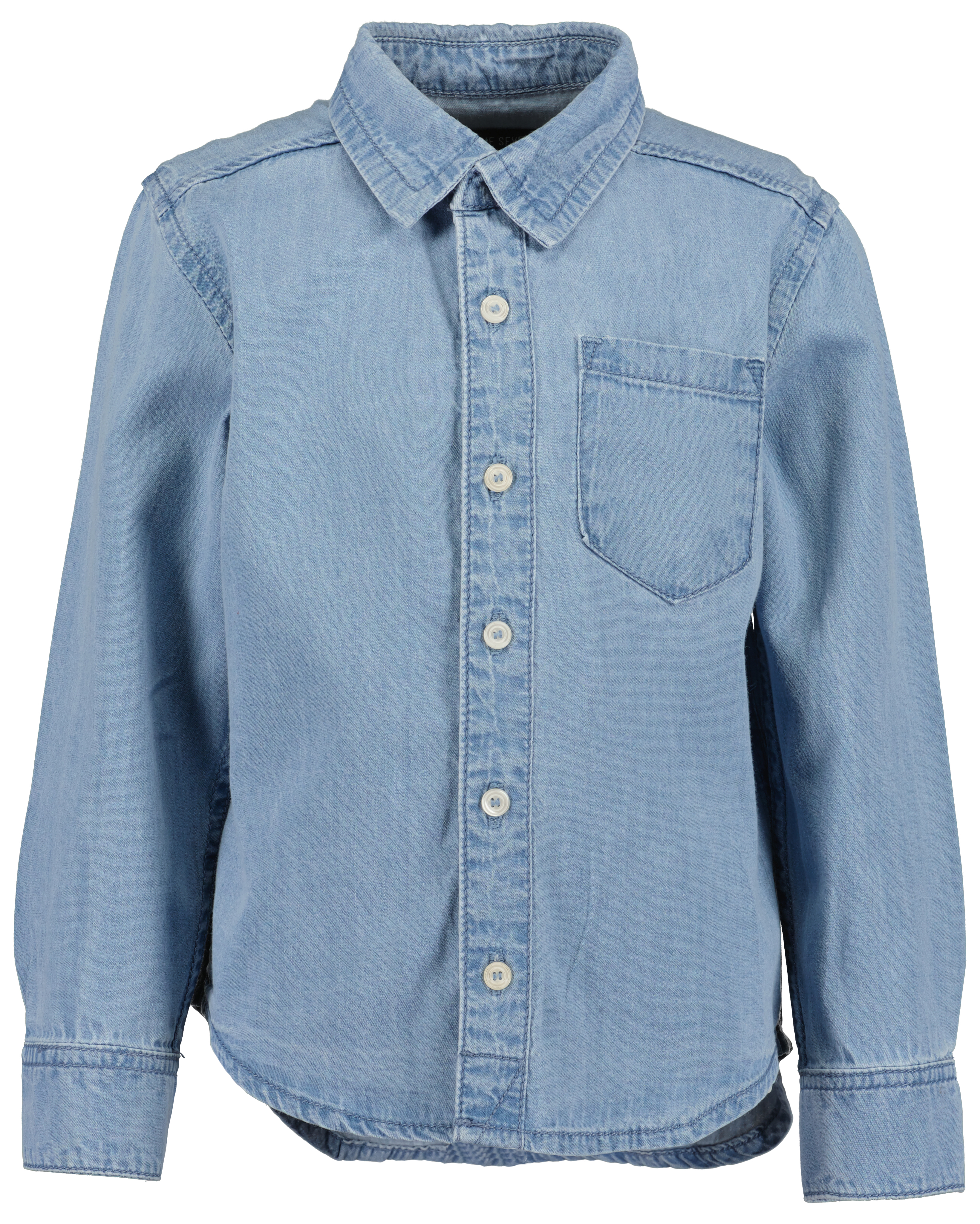 SPIJKERBLOUSE ICELAND, JEANSBLAUW