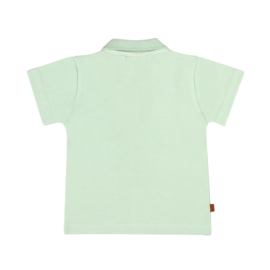 POLO PIQUE LICHT GROEN, SMILE CROCODILE