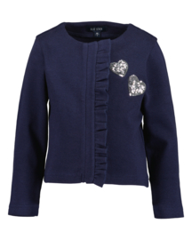 VEST, BLAUW