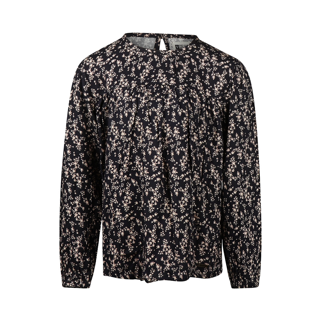 BLOUSE BLOSSOM, ZWART