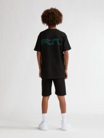 KORTE BROEK PIQUE, ZWART