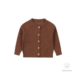 BABY VESTJE KNITWEAR, BRUIN