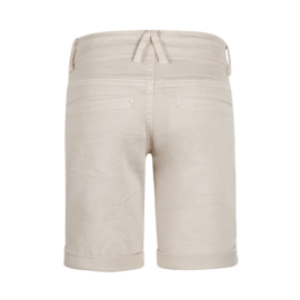 KORTE DENIM BROEK, BEIGE