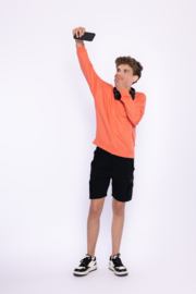 KORTE CARGO JOGGINGBROEK, ZWART