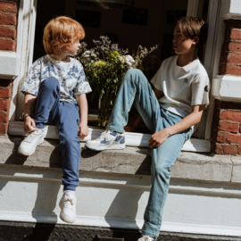 SPIJKERBROEK LOOSE FIT, JEANS BLAUW