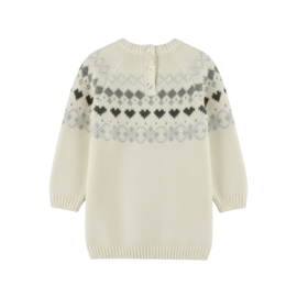 GEBREIDE JURK, COZY SNOWBEARS