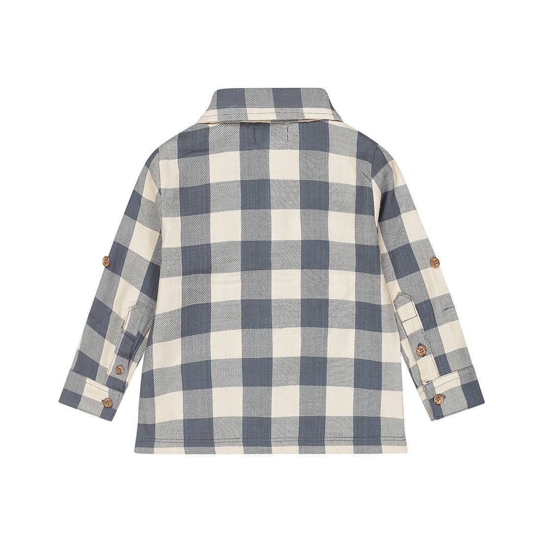 GEBLOKTE BLOUSE WILDLAND, NAVY