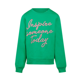 SWEATER INSPIRE, GROEN