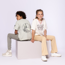 SHIRT LOOSE FIT, LICHT GRIJS GROEN