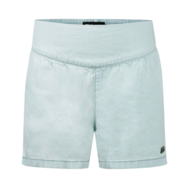 BIKERSHORT, JEANS BLAUW