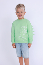 SWEATER LICHT GROEN, DINO