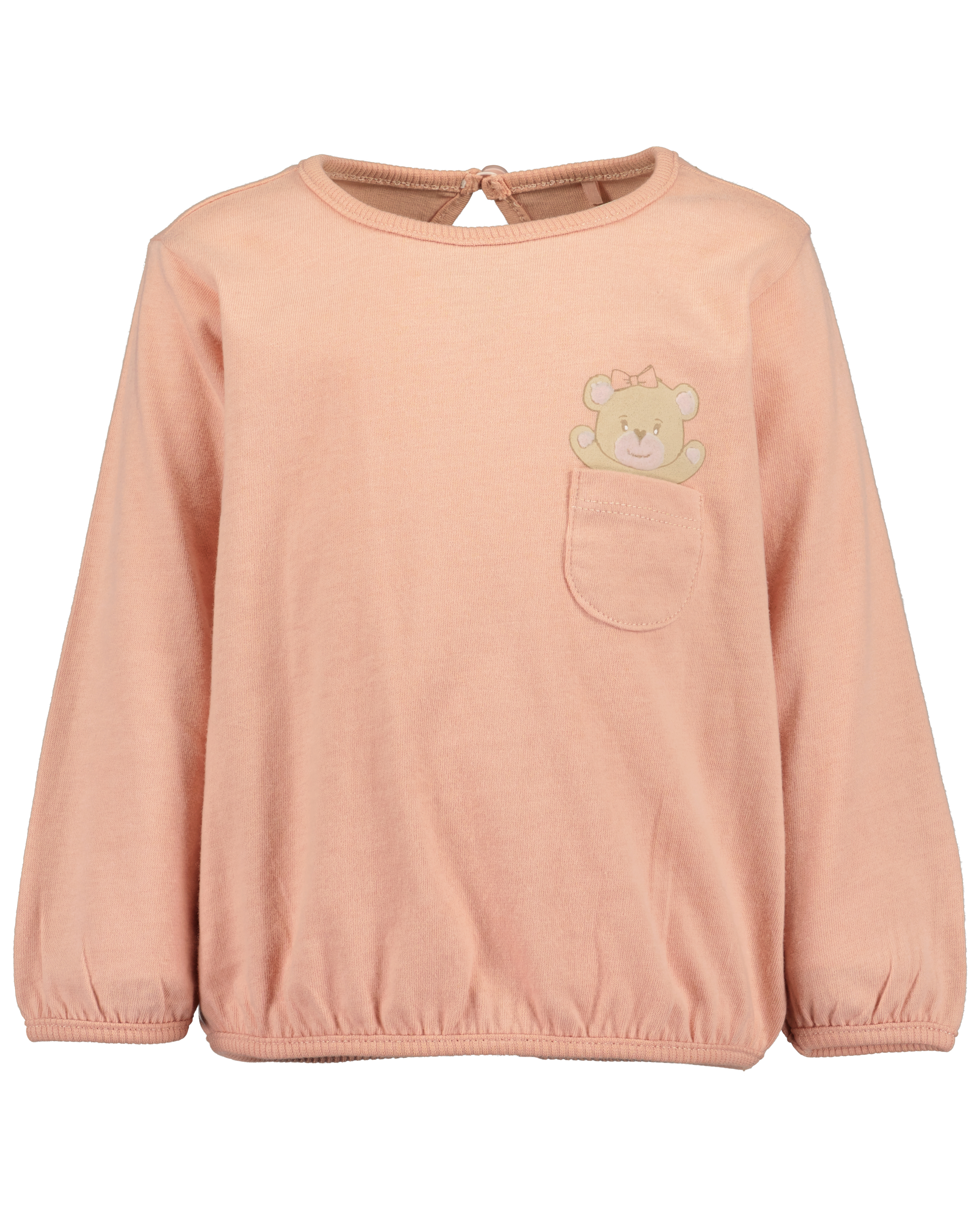 LONGSLEEVE CUTE BEAR, MAUVE