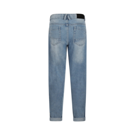 SPIJKERBROEK LOOSE FIT, JEANS BLAUW