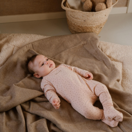 BABYPAKJE & SLOFJES, POEDER ROZE