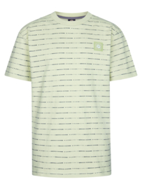 SHIRT GESTREEPT, LIME